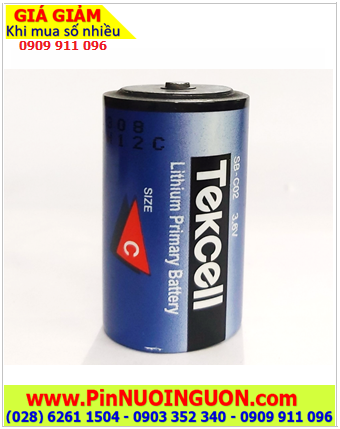 Tekcell SB-C02; Pin nuôi nguồn Tekcell SB-C02 lithium 3.6v 8500mAh _Xuất xứ Hàn Quốc